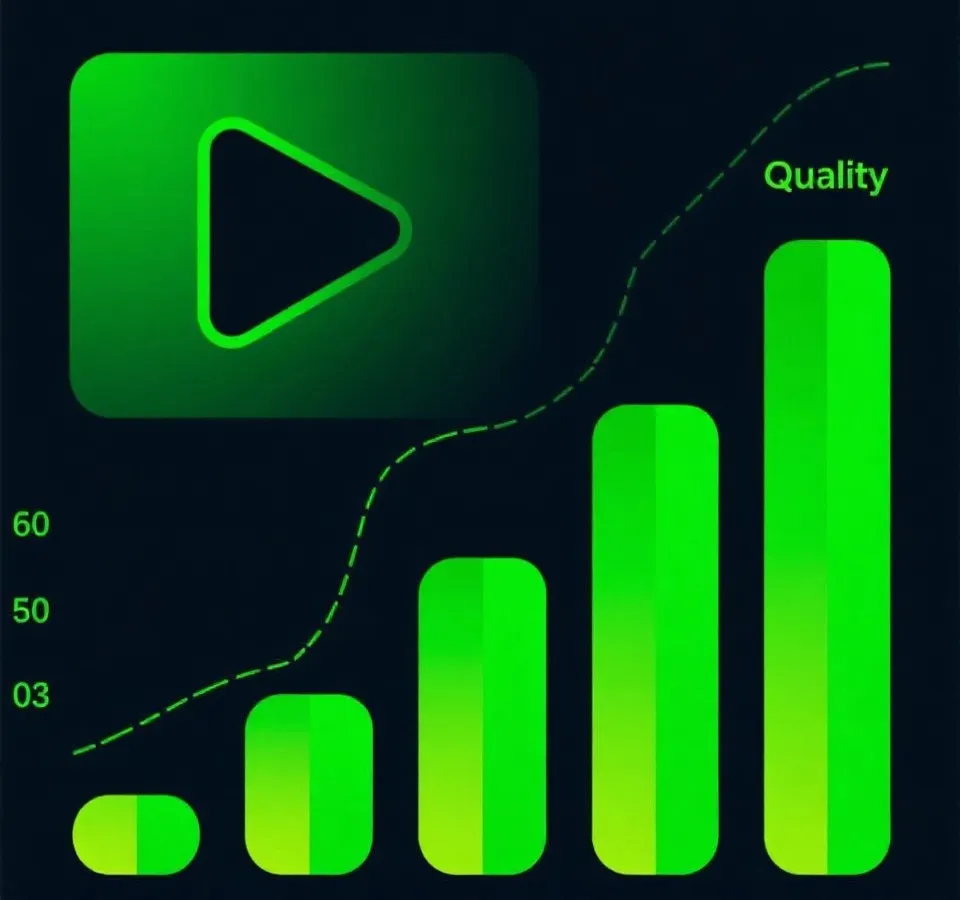 视频清晰度与流畅度示意图