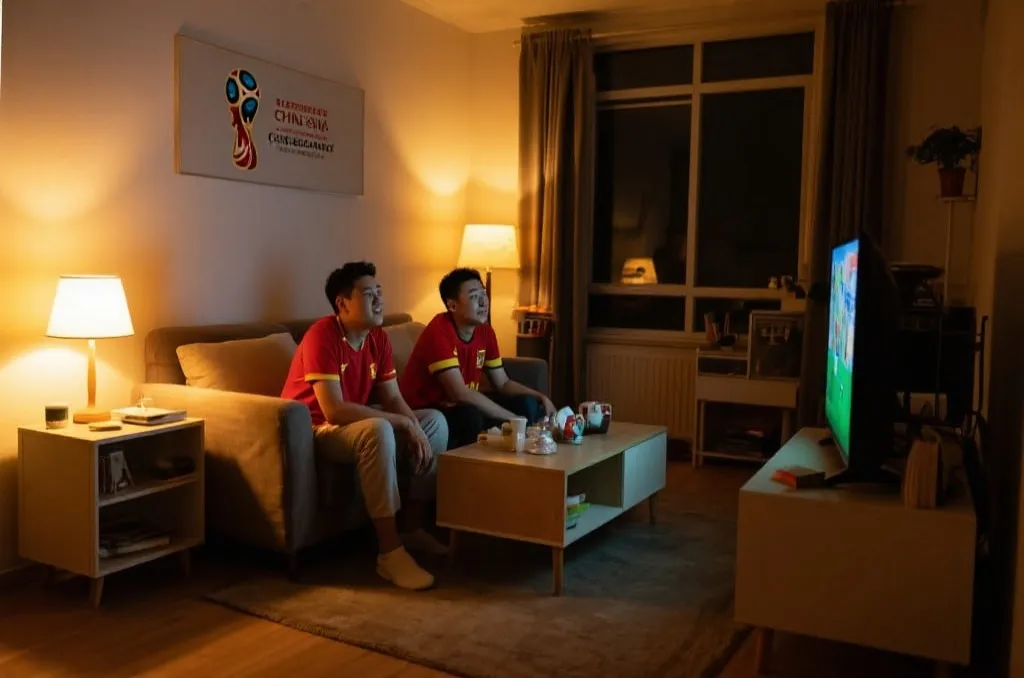 中国球迷观看2026世界杯的作息规划场景图